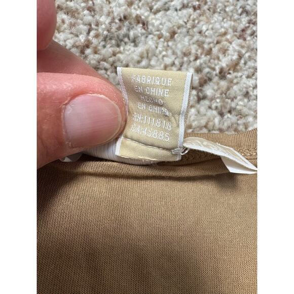 MICHAEL KORS GOLD Sequin Sparkly T-shirt, Soft & supple, women's Small - Picture 6 of 8